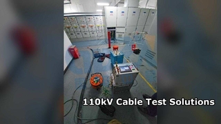 110kV 케이블 내전압 테스트