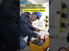 ZXHL-600A 일정한 전류 600A 접촉 저항 미터 작동 온도 -10°C - 40°C