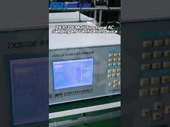 ZX3030E 대형 LCD 디스플레이 전기 전력 교정기, 다기능 에너지 미터를 소개합니다.