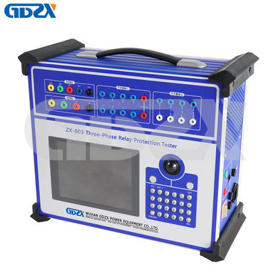ZX-803 CE 인증 공장 직판 ZX-803 휴대용 마이크로 컴퓨터 릴레이 보호 검사기